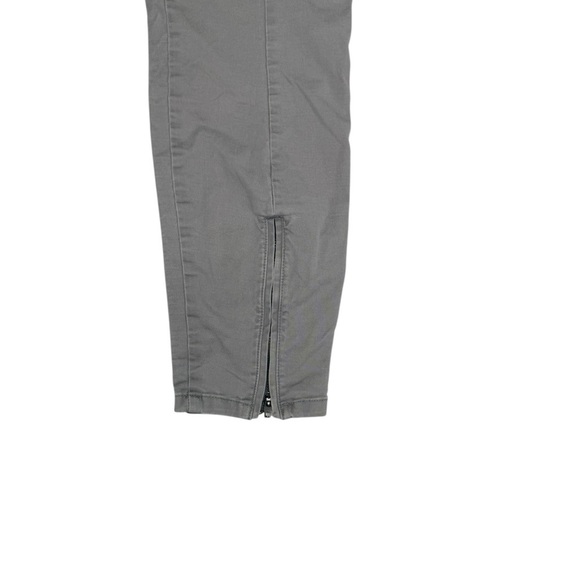 GAP Gray Khakis Skinny Mini Skimmer Size 8 - Picture 3 of 8